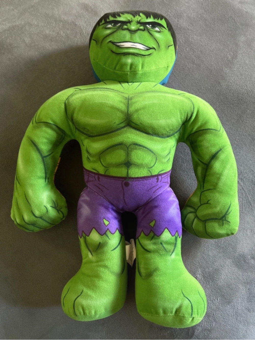 Marvel HalfEms Hulk / Thanos 18in plush